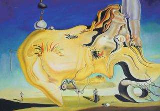 Wielki masturbator - Salvador Dali