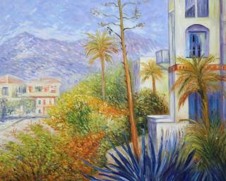 Willa w Bordighera - Claude Monet