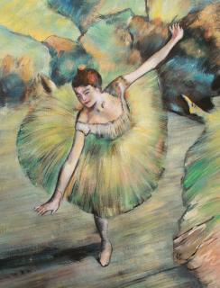 Wirująca tancerka - Edgar Degas