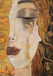 Złote łzy - Gustav Klimt