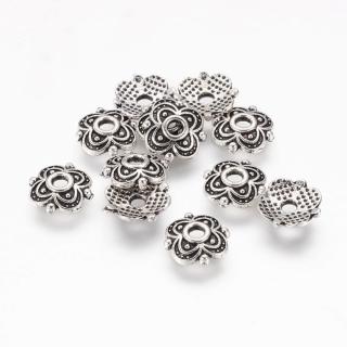 Czapeczka, miseczka, przekładka bali na korale kwiatek 8mm