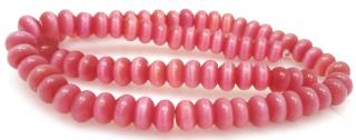 Kocie oko- uleksytowe - oponka 8x4mm - różowy