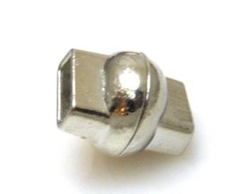 Zapięcie magnetyczne do rzemieni końcówki 9x4mm