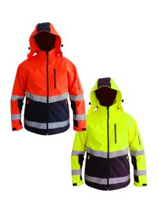 Kurtka softshell odblaskowy SNOW HAWK