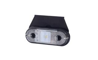 Lampa obrysowa LD 623 LED z wieszakiem biała, 12/24V