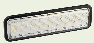 Lampa Slim-line cofania, wpuszczana z kauczukową uszczelką 135WMGE