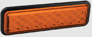 Lampa Slim-line kierunkowskaz - wpuszczana z kauczukową uszczelką 135AMGE