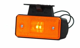 Obrysówka led boczna 101kz 12V / 24V  korpus, zawias