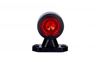 Obrysówka LED  LD 721 biało-czerwona na wysięgniku krótkim 12/24V