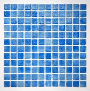 ANTYPOŚLIZGOWA  Niebieska Mozaika Szklana