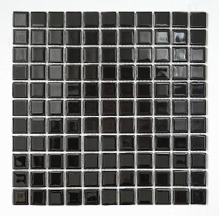 Mozaika Szklana Czarna K01-Wysoki połysk
