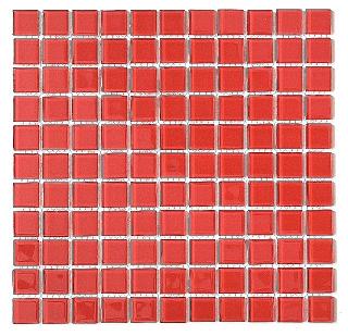 Mozaika Szklana  Czerwona K02