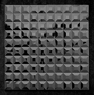Mozaika Szklana  Diamentowa Czarna A112