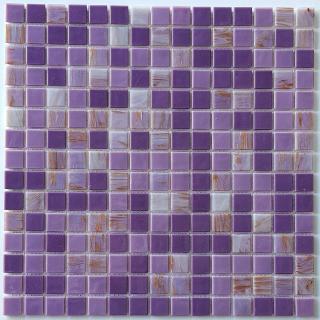 Mozaika Szklana Fioletowa+Perłowa KMC14
