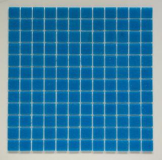 Mozaika szklana Niebieska C303