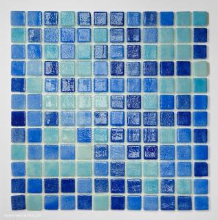 Mozaika Szklana NIEBLA  Mix Niebieski .......