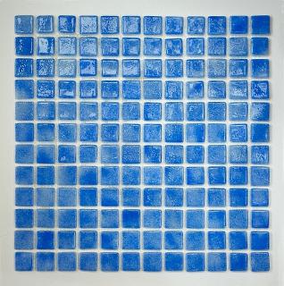 Mozaika Szklana NIEBLA Niebieska ...............
