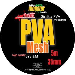 Siatka PVA Fast 35mm 5m - wkład na szpuli
