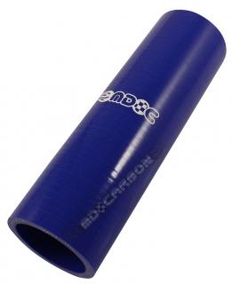 Łącznik silikonowy 51mm 20cm z oplotem niebieski MDC