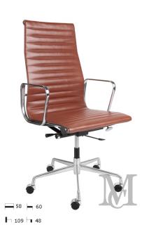 Fotel biurowy CH inspirowany EA119 skóra