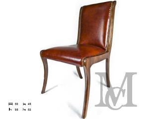 Krzesło Antique - 100% skóra naturalna