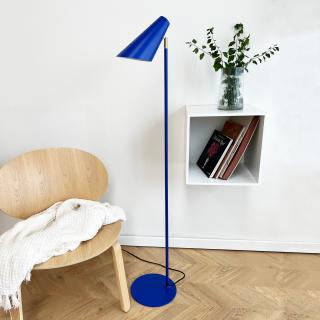Cale Blue Floor Lamp 5035
