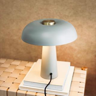 Iris grey lampa stołowa 9444