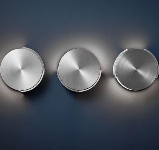 Lampa ścienna Rotate Silver