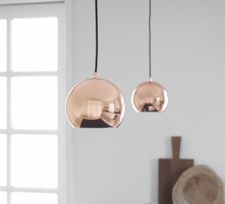 Lampa sufitowa Ball Ø18 Frandsen (mosiądz/miedź)
