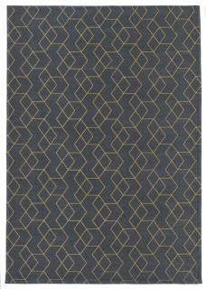 Dywan Carpet Decor - Cube Golden 160/230