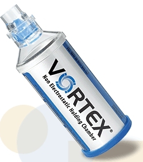 VORTEX komora inhalacyjna antystatyczna z ustnikiem