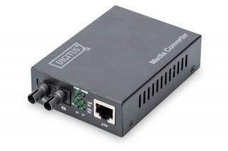 Konwerter Digitus Professional DN-82110-1 (MM, gigabit, złącze ST)