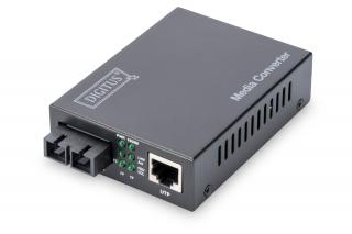 Konwerter Digitus Professional DN-82120-1 (gigabitowy, złącze SC, MM, 0,5km)