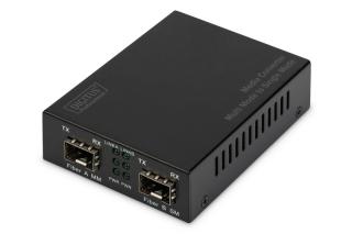 Konwerter Digitus Professional DN-82133 (gigabit - MM na SM, SFP)