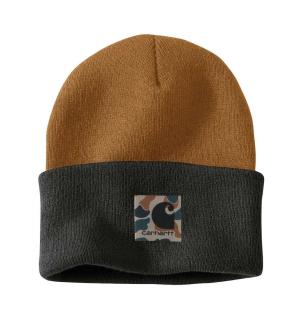 Czapka Carhartt Knit Camo Patch Beanie