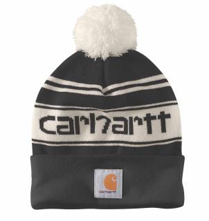 Czapka Carhartt Knit Pom-Pom Cuffed Logo Beanie