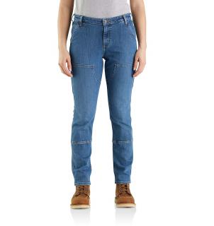 Jeansy Damskie Rugged Flex® Relaxed Fit Double Front Straight