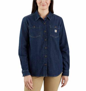 Koszula Damska Carhartt Midweight Denim Relaxed Fit