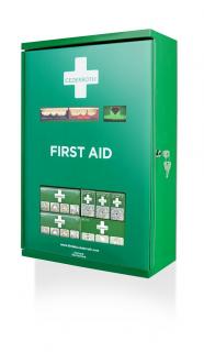 Apteczka ścienna metalowa Cederroth First Aid Cabinet REF 290900