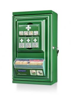 Apteczka ścienna metalowa mała Cederroth Small First Aid Cabinet REF 291400