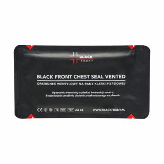 Opatrunek wentylowy Black Front Chest Seal Vented