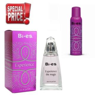 Bi-Es Experience The Magic - zestaw promocyjny, woda perfumowana, dezodorant