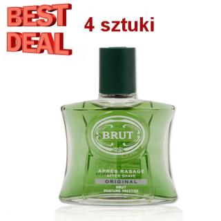 Brut Parfums Prestige Original - woda po goleniu 100 ml, 4 sztuki