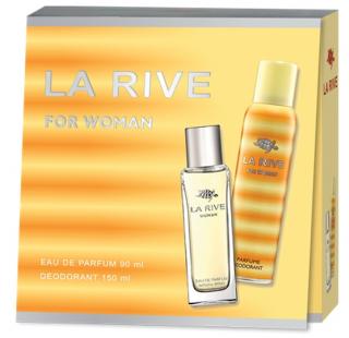 La Rive For Woman - zestaw, woda perfumowana, dezodorant