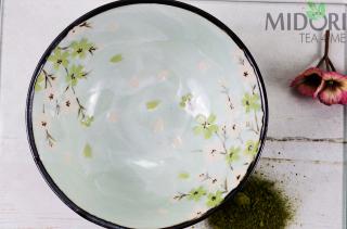 Green Cosmos Bowl, Miski kwiaty wiśni, Tokyo Design Studio - 16 x 8 cm