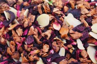 Herbata owocowa wiśnia z granatem - Ekologiczna torebka