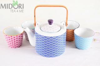 Komplet do herbaty Star/Wave Tea Set Tokyo Design Studio