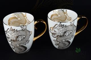 Kubki na prezent Dragon, Nippon Gold Mug Dragon, Tokyo Design Studio