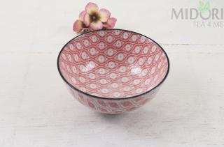Miseczki do ryżu, Rice Pattern Bowl Pink  Tokyo Design Studio - Różowy