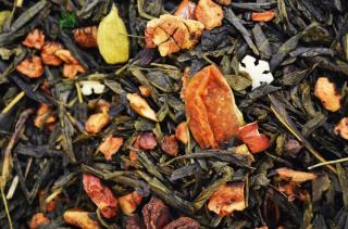 Zielona herbata Mandarynka z Kardamonem - Ekologiczna torebka